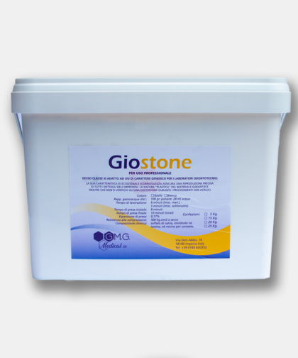 Giostone - Gesso classe III adatto ad usi generici per laboratori odontotecnici