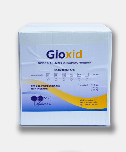 Gioxid - Ossido di alluminio extrabianco purissimo