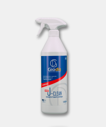 J Clean - Disinfettante spray di alto livello, contente perossido di idrogeno sinergizzato con Stabil-O2.