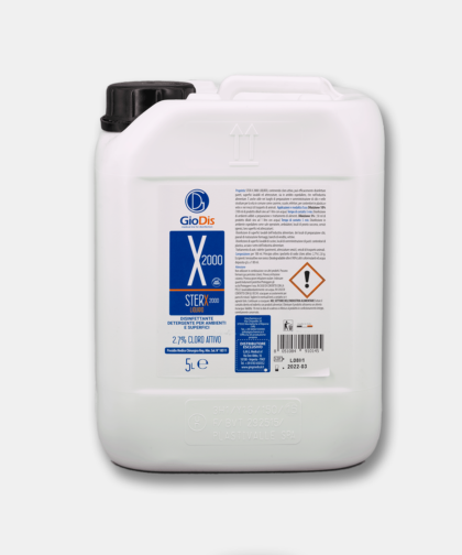Ster X 2000 - Disinfettante detergente per ambienti e superfici.