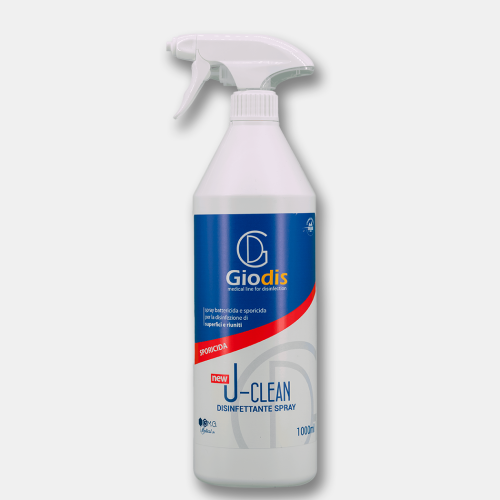 J Clean - Disinfettante spray di alto livello, contente perossido di idrogeno sinergizzato con Stabil-O2.